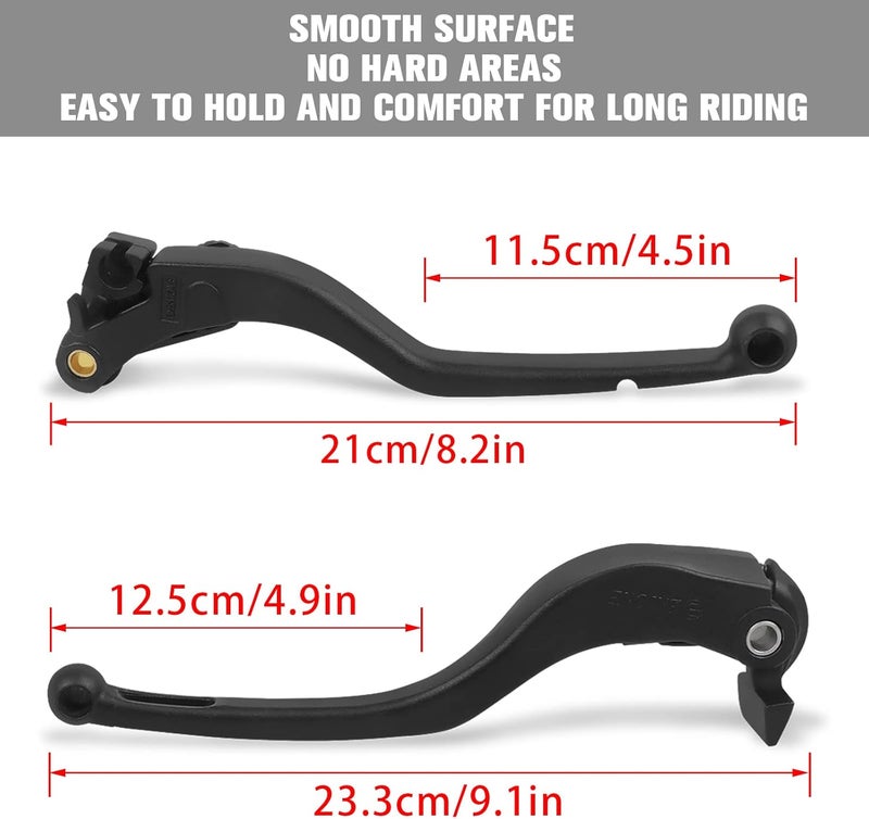 HAONEL CNC Aluminum Brake Clutch Lever Set for BMW Motorcycles - Image 3