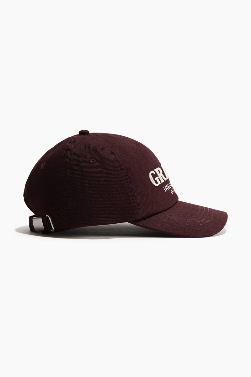H&M Motif-detail cotton twill cap