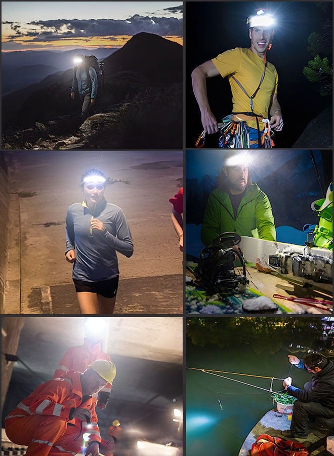 Rechargeable Sensor Headlight Suitable for Night Running Adventures and Outdoor Occasions - Image 4