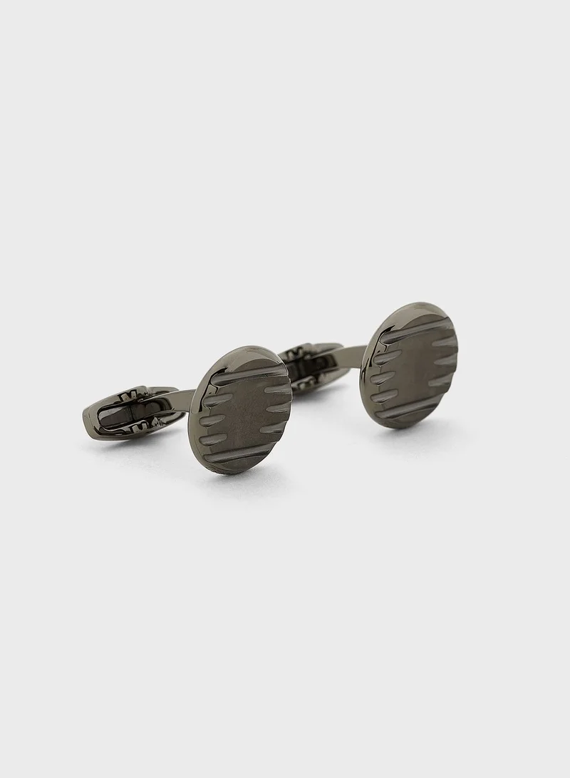 CERRUTI 1881 Ciagc2210005 Engraved Cufflinks