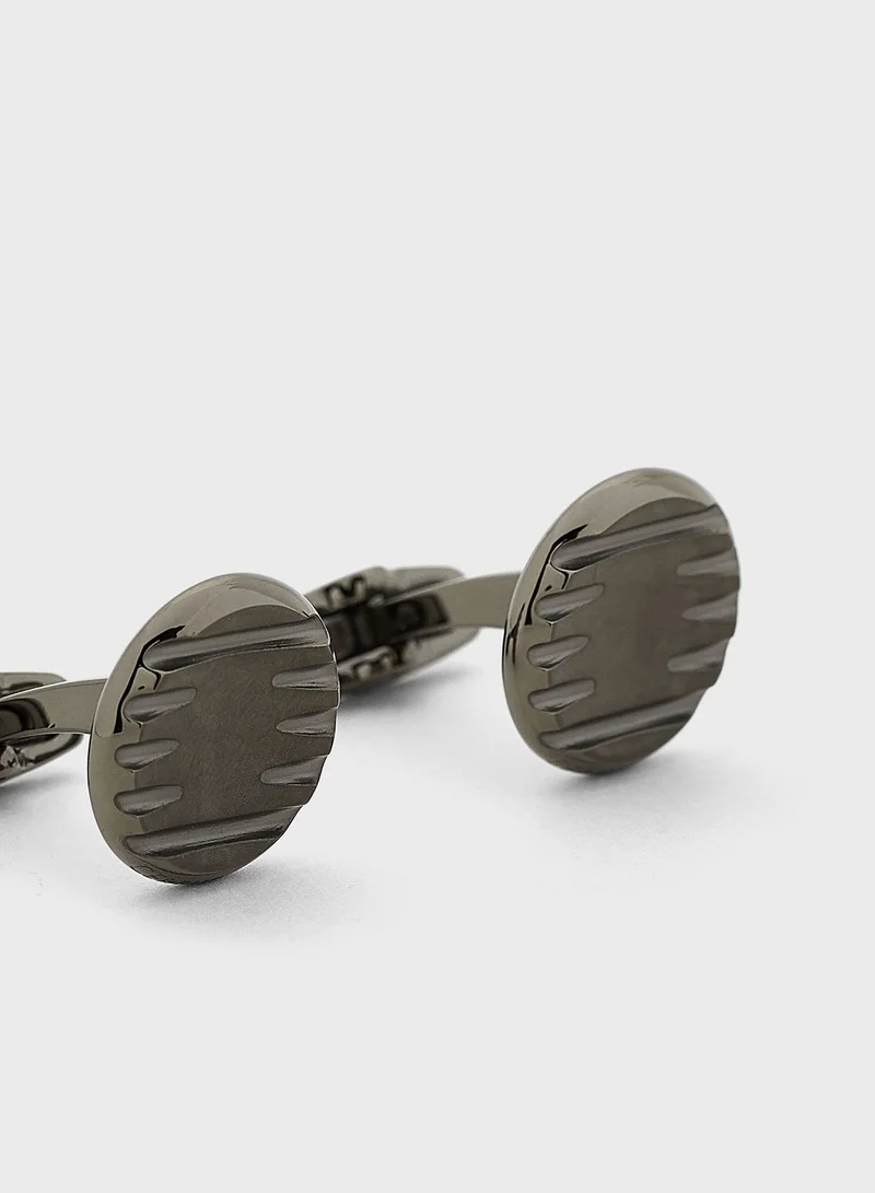 CERRUTI 1881 Ciagc2210005 Engraved Cufflinks