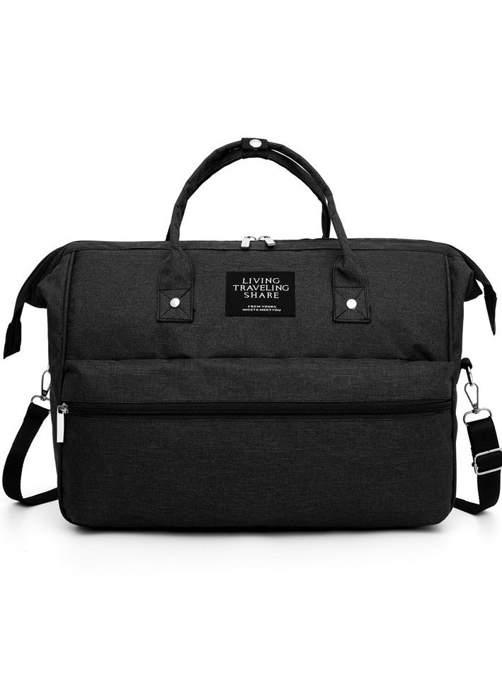 حقيبة حفاضات كبيرة الحجم قابلة للحمل للأم والطفل