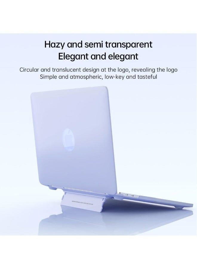 Case Compatible with MacBook Air 13 Inch (2018-2021, M1) (Model: A1932, A2179, A2337) Heavy Duty Case Laptop Plastic Hard Shell Case Stand Protective Case - Image 4