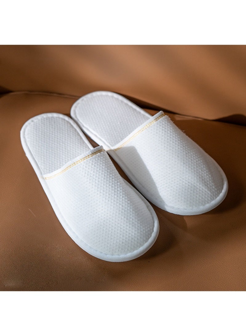 أروى 18 أزواج سبا النعال عدم الانزلاق المتاح النعال للضيف ، مغلقة اصبع القدم السائبة للمنزل بلا حذاء - Image 2