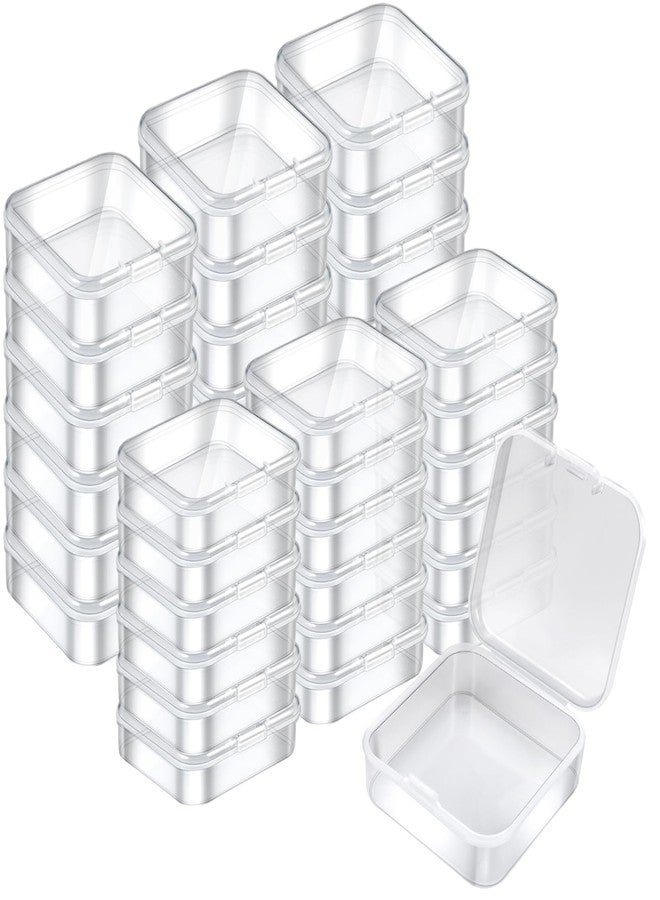Mathtoxyz 36PCS Bead Organizer Box, Small Bead Organizers and Storage Containers Rectangle Bead Holder Plastic Cases for Clay Beads Bracelet Making DIY Jewelry Craft Nail - Image 1