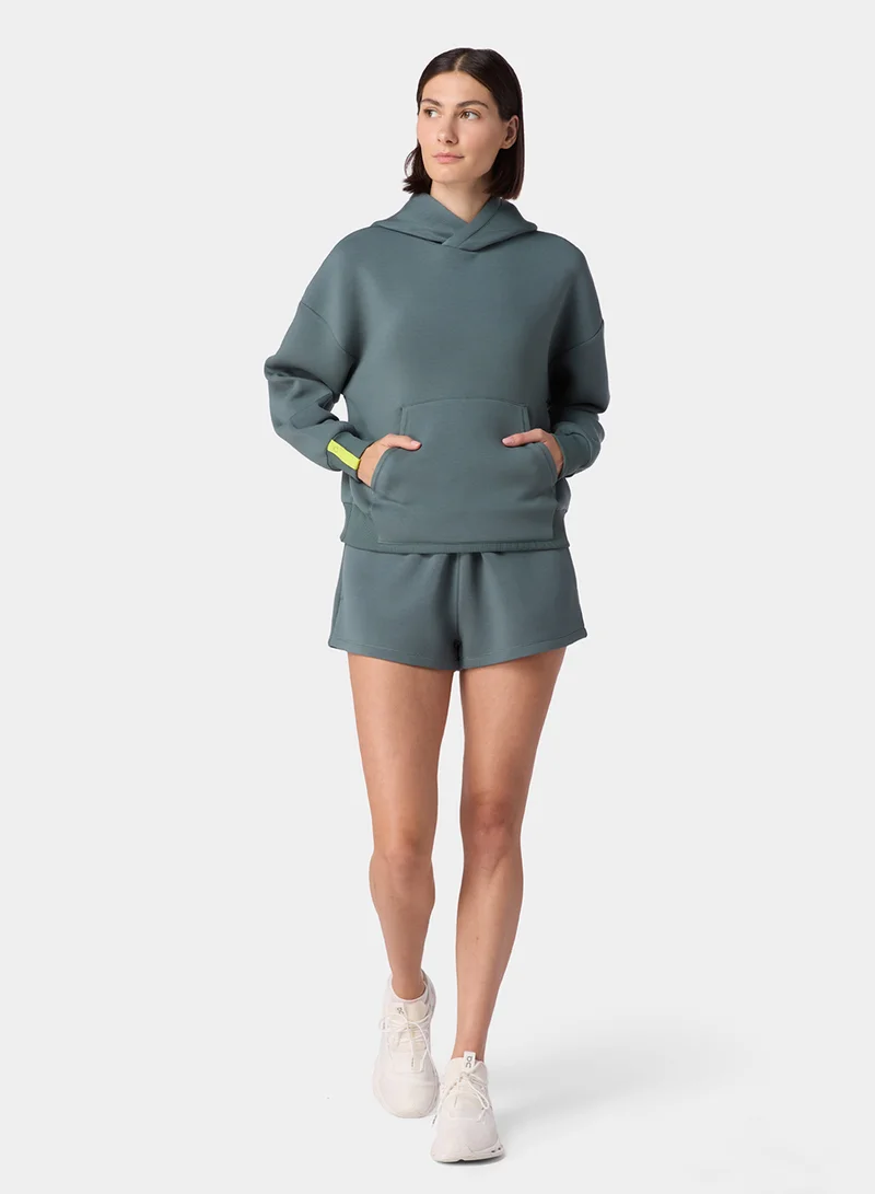 سكوات وولف Spacer Cropped Hoodie
