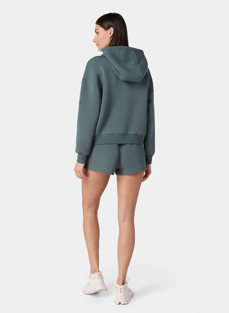 سكوات وولف Spacer Cropped Hoodie