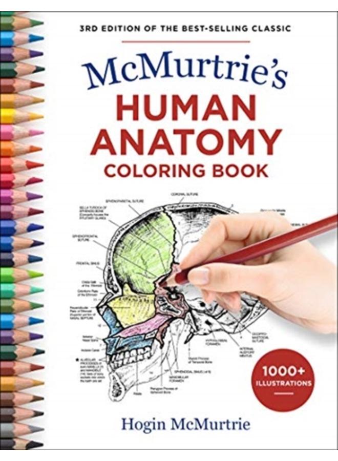 McMurtrie's Human Anatomy Coloring Book 
