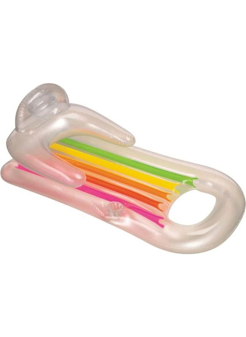 INTEX Intex King Kool Lounge Inflatable Swimming Pool Lounger with Headrest  - Image 3