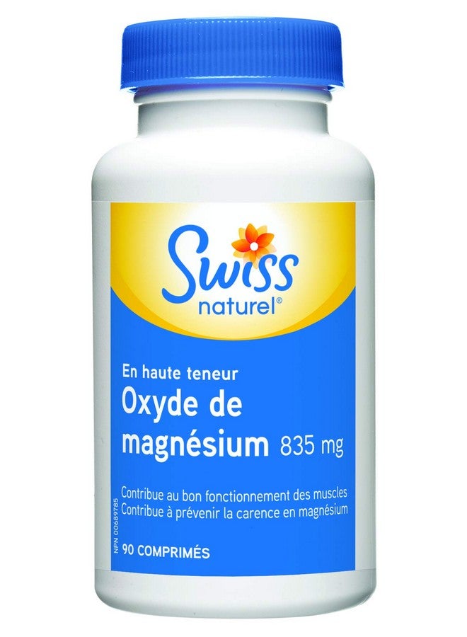 Swiss Naturals Magnesium Oxide Hi Pot 835Mg Tab 90 Tabs - Image 3