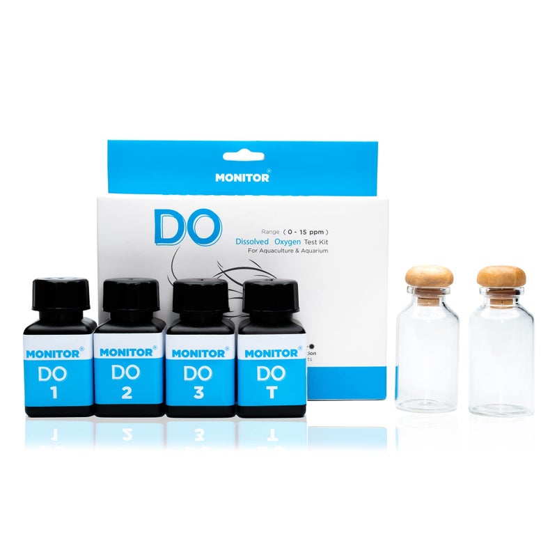 Monitor DISSOLVED Oxygen Test KIT (60 Tests) - Monitor Aquarium and aquaculture Water Quality - Image 4