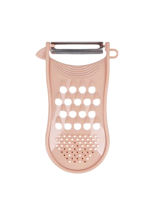 Save time and effort in the kitchen with the  peeler and grater, a practical tool for peeling and grating fruits and vegetables with ease. - Image 3