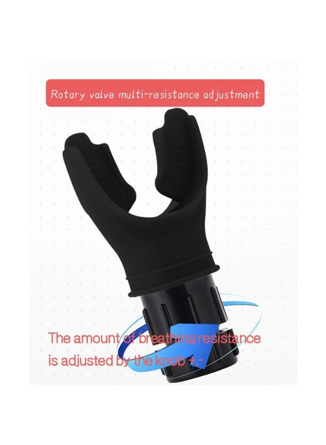 YelaJoy Breathing Training Device, Air Therapy Device, Improve Physique, Adjustable Exercise Trainer for Fitness Training,Soft Silicone Fit ,Easy to Use, Suitable for Daily Care and Exercise - Image 4