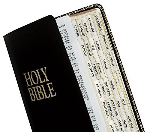 Tabbies GoldEdged Bible Indexing Tabs Old New Testament 80 Tabs Including 64 Books 16 Reference Tabs 58331 7 to 12 Pack of 10 800 Count Total - Image 1