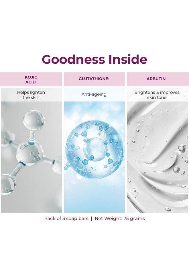 هيلث فيت مجموعة صابون تفتيح البشرة من كوزي كير مكونة من 12 قطعة غنية بحمض الكوجيك وفيتامين C صابون صابون مضاد للشيخوخة والحماية من الشمس صابون حمام مرطب للبشرة المتوهجة للرجال والنساء - Image 2