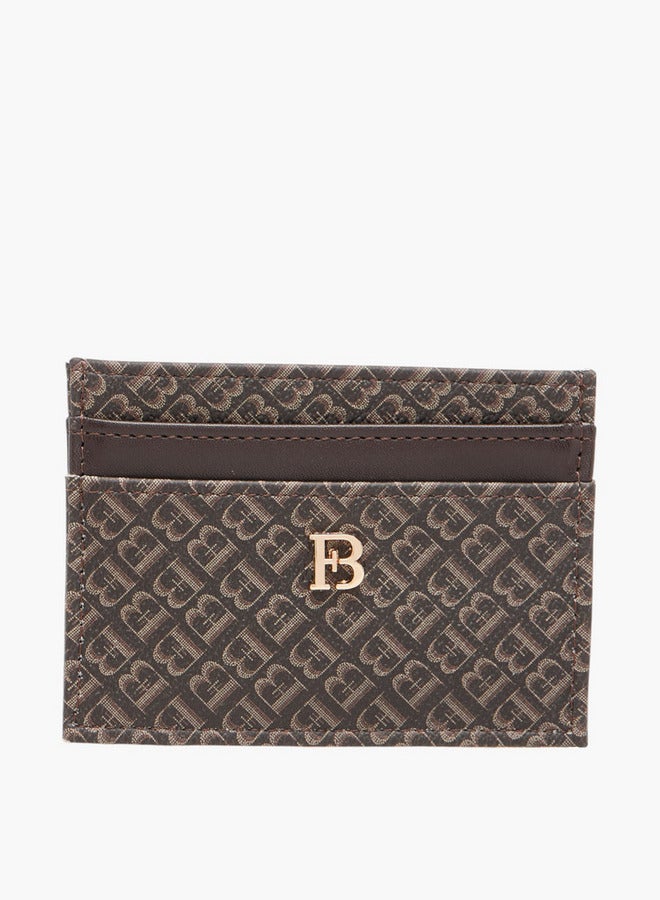 Flora Bella By Shoexpress Monogram Print Card Holder - Image 1