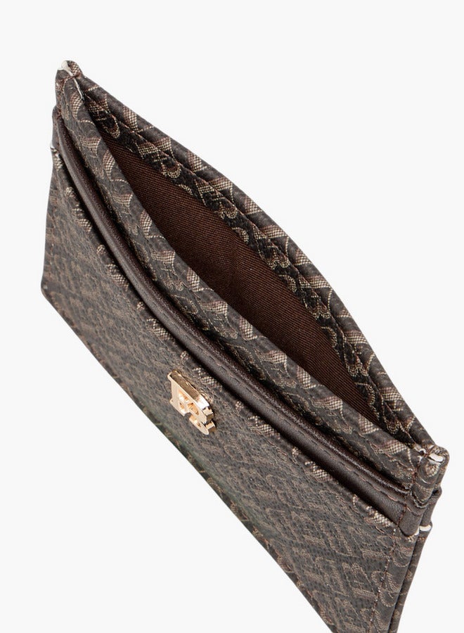Flora Bella By Shoexpress Monogram Print Card Holder - Image 4