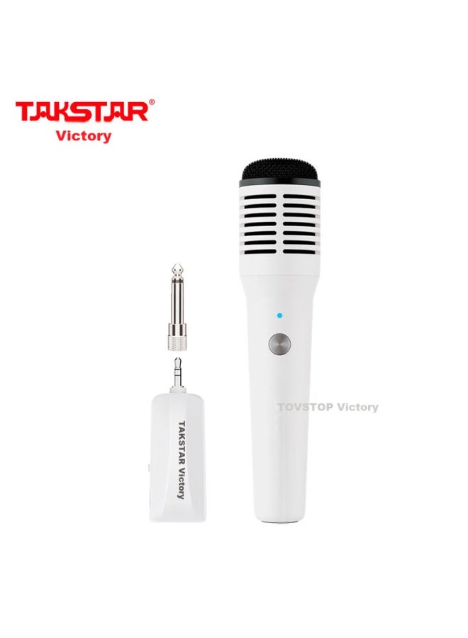 Takstar Hm-300w Wireless Handheld Microphone , Wireless Handheld Microphone, Teacher's Lapel Microphone, Amplifier, Speaker, Dedicated Receiver, Microphone - Image 1
