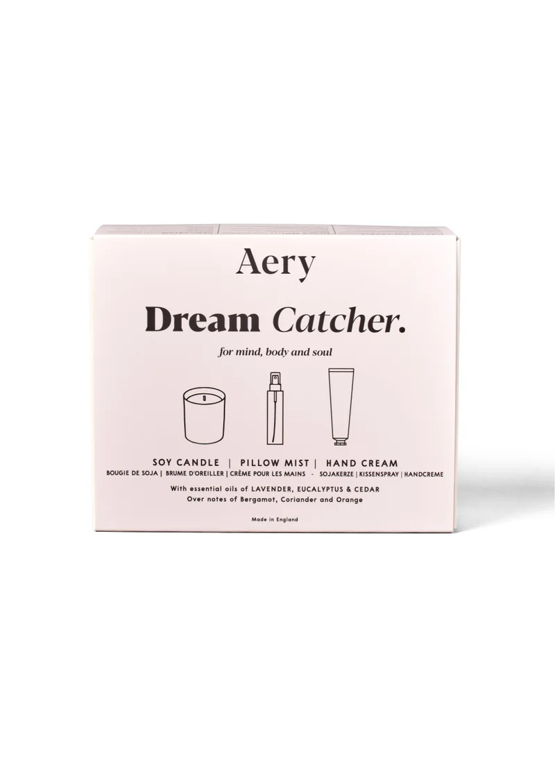 ايري ليفينج Aery Living Dream Catcher Gift Set - 75ml Hand Cream, 200g Candle, 50ml Pillow Mist