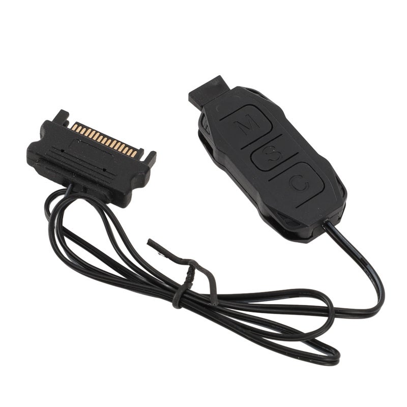 COOLMOON ARGB PC Fan Controller Kit with 21 Keys Remote - 215 Dynamic Lighting Modes and 4 Static Colors for Computer Case - Image 4
