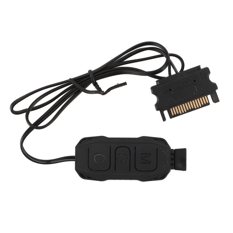 COOLMOON ARGB PC Fan Controller Kit with 21 Keys Remote - 215 Dynamic Lighting Modes and 4 Static Colors for Computer Case - Image 5
