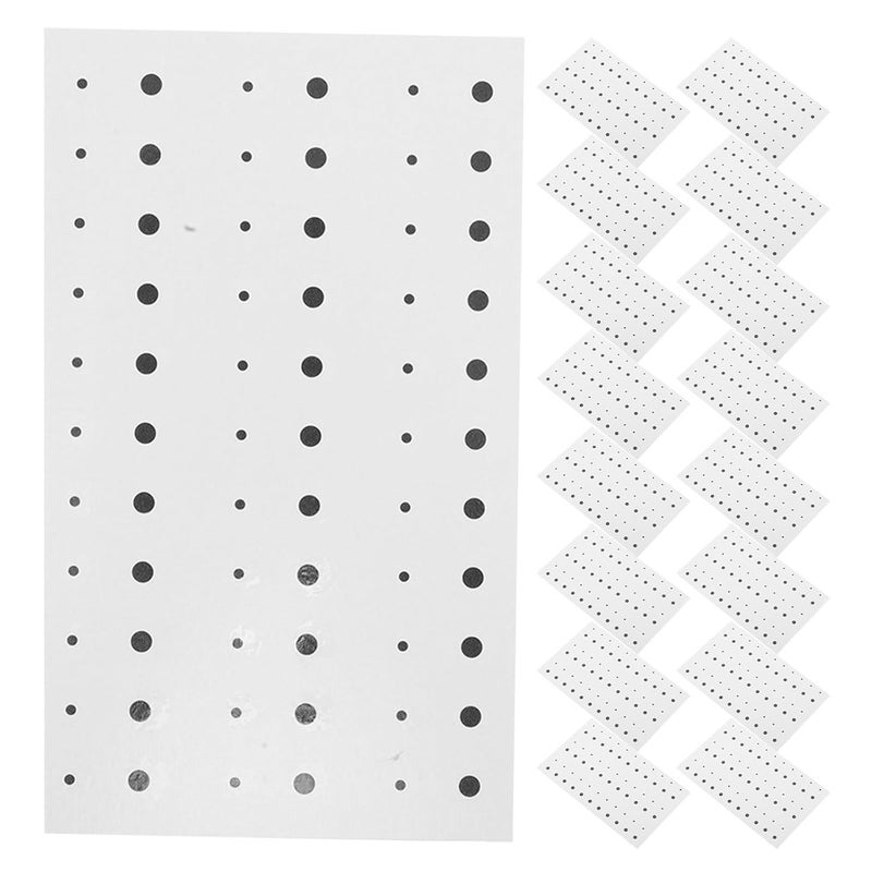 100 sheets Fake Mole Makeup Dots - Face Eyes Makeup Stickers Black Tattoos Sticker - Beauty Spot Decals for Application During Gatherings and Festivals - Image 1