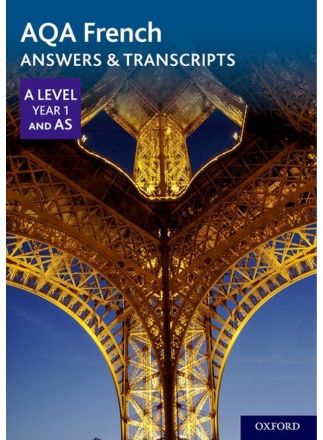 AQA French A Level Year 1 and AS Answers Transcripts - Paperback