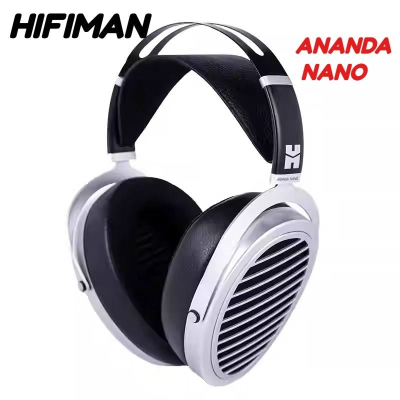 Hifiman Ananda Nano Full-Size Open-Back Planar Magnetic Hi-Fi Headphones with Stealth Magnets, Silver - Image 1