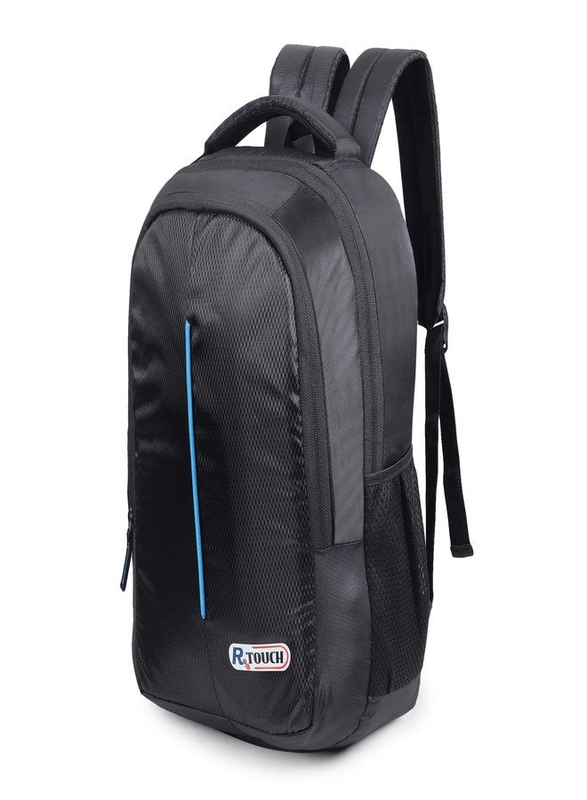 R TOUCH @ Backpack with Raincover, 3 compartments, bottle holder, organizer, school bag for boys and girls, college bag for women and men, office bag, travel bag - Image 4