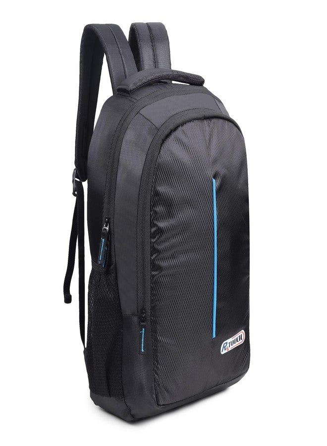 R TOUCH @ Backpack with Raincover, 3 compartments, bottle holder, organizer, school bag for boys and girls, college bag for women and men, office bag, travel bag - Image 2