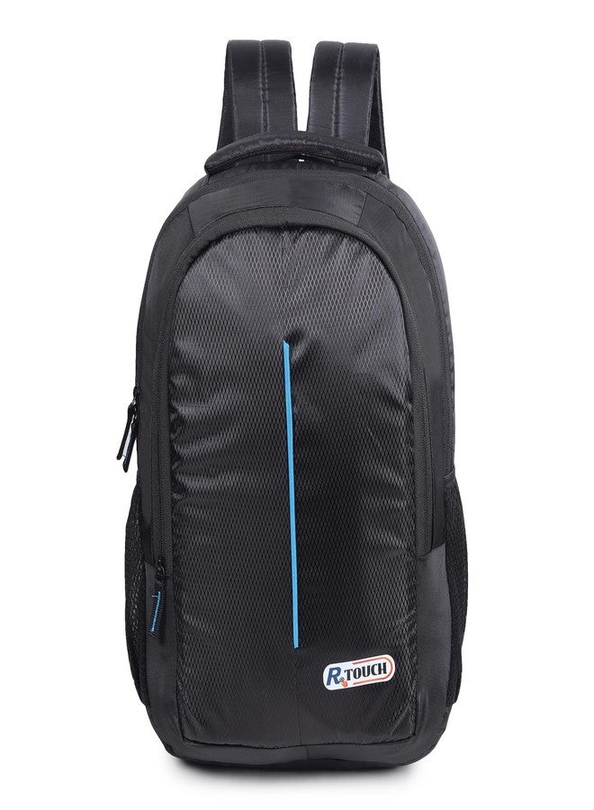 R TOUCH @ Backpack with Raincover, 3 compartments, bottle holder, organizer, school bag for boys and girls, college bag for women and men, office bag, travel bag - Image 1