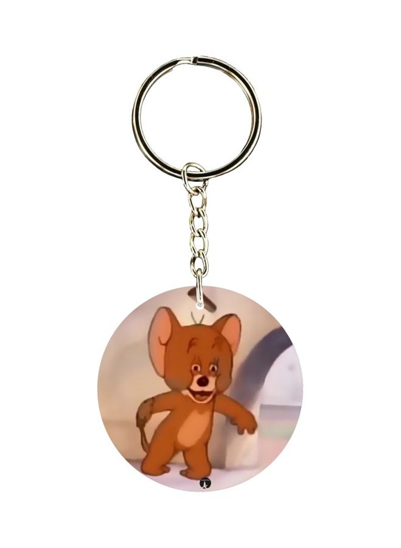 RKN Jerry Printed Dual Sided Keychain