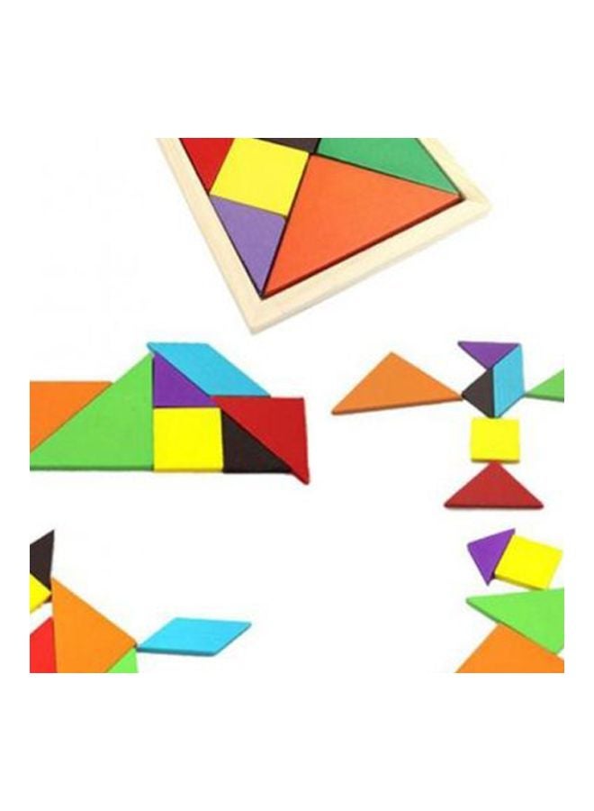 JOY 8-Piece Wooden Montessori Floor Puzzle Set - Image 2
