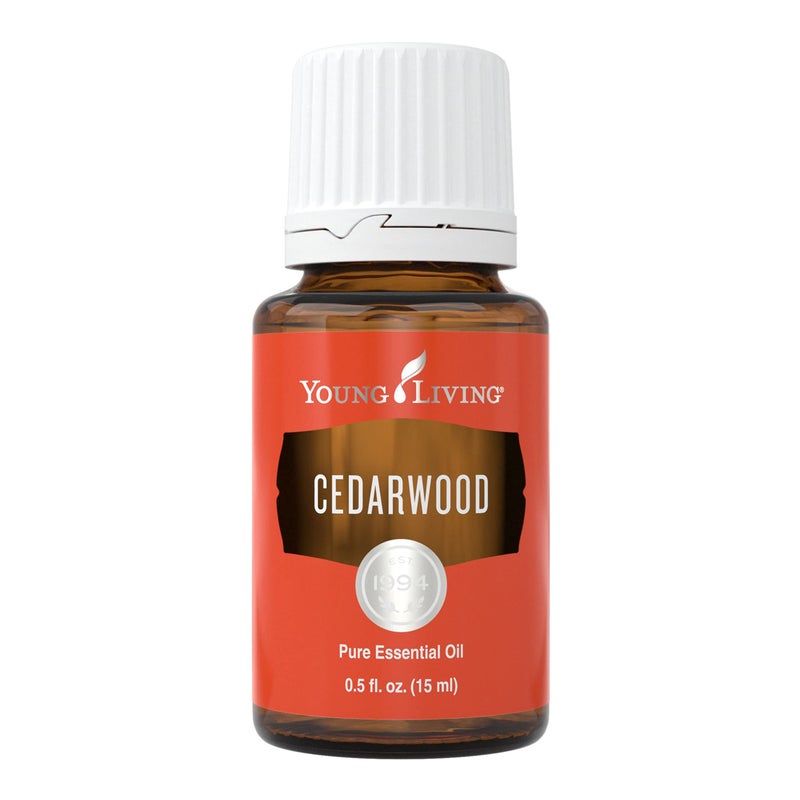 Young Living Cedarwood Essential Oil 15ml, for Healthy Skin, Hair, and Scalp, Unlock the Power of Pure, Calming and Soothing - Image 1