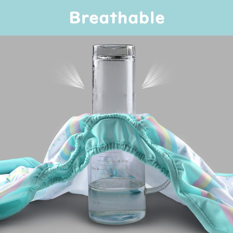 Littleforbig Washable Adjustable Reusable Waterproof Cloth Adult Diaper Wrap Cover - Baby Parade M - Image 4