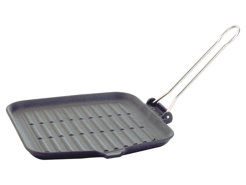 Ilsa Dietella Grill Pan Cast Iron 24 x 24 cm Anthracite