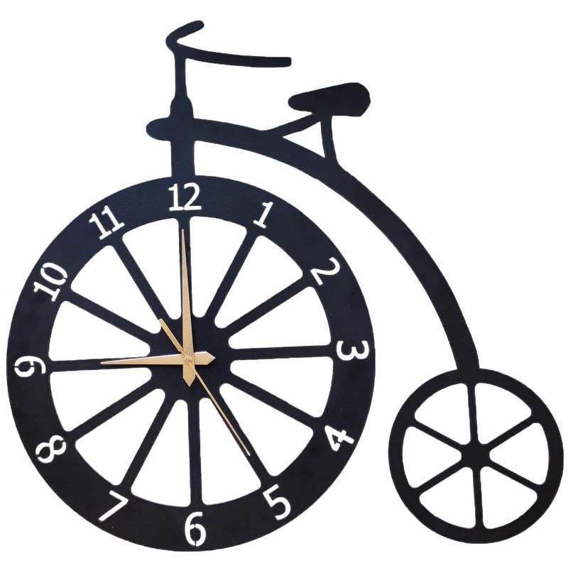 Reyox Metal Wall Clock Large Metal Wall Clock for Living Room Bedroom Kitchen Latin Numeral Wall Clock Antique Metal Wall Clock Big Size Modern Decorative Wall Watch Style 21