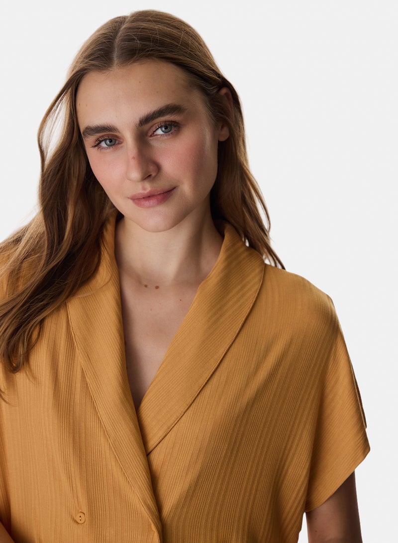 Penti Margot Solid Rib Pants Pajama Set - Image 2
