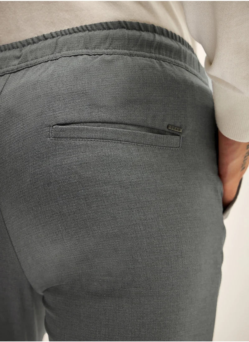THE BEAR HOUSE Men's Classic Formal Trousers Stylish and Comfortable Dress Pants for Office Meetings, Business Travel, Professional Events, Corporate Settings, and Everyday Formal Wear