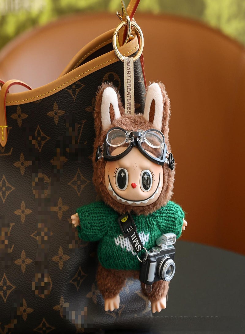 LABUBU Doll Keychain 17cm