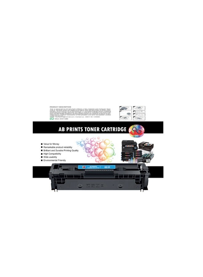 054 Cyan Compatible toner cartridge 