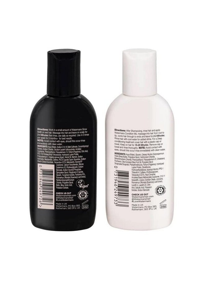 Watermans Atermans Grow Me Minis Travel Shampoo And Conditioner Set Great For Your Gym Bag  - Image 5