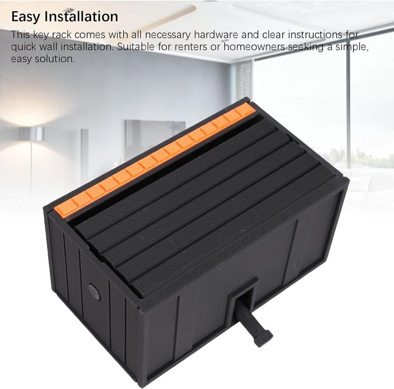 Entryway Wall Key Holder Interactive Car Garage Key for Kids, PLA Material (A) - Image 5
