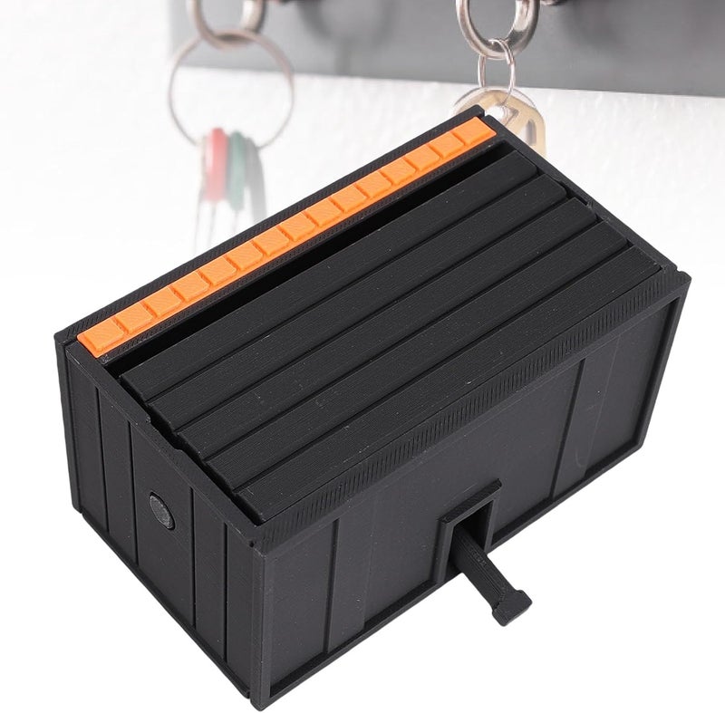 Entryway Wall Key Holder Interactive Car Garage Key for Kids, PLA Material (A) - Image 4
