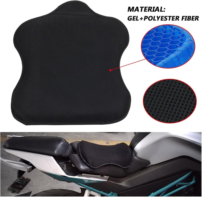 Vuzmode Motorcycle Seat Cushion Cover - Image 2