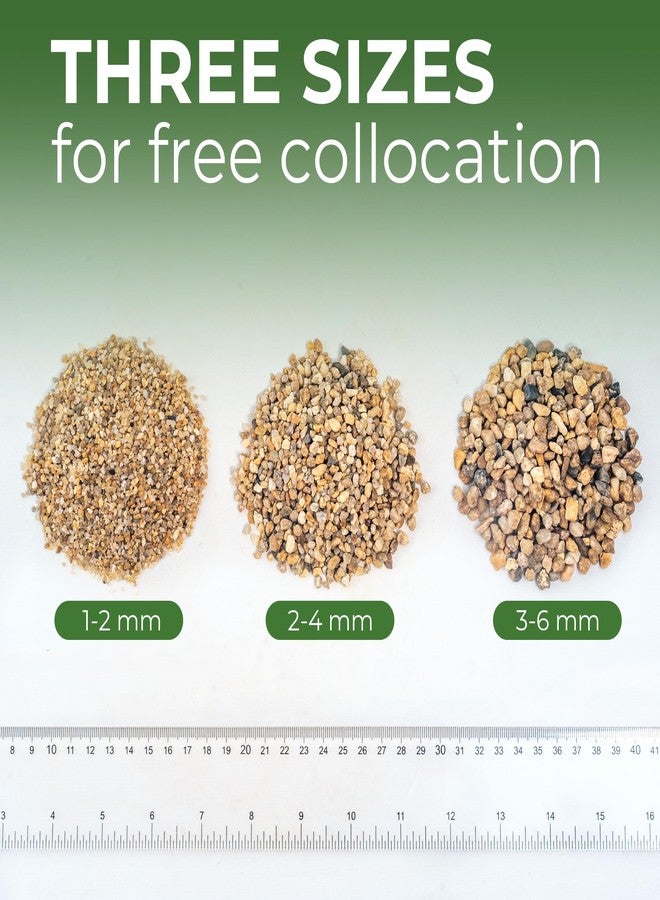 VINICS 2 lbs Aquarium Gravel, 3-6mm Fish Tank Gravel, Succulent Cactus Pea Gravel for Indoor Plants, River Rocks for Gardening, Flower Pots, Vase Fillers, Garden Landscaping - Image 2