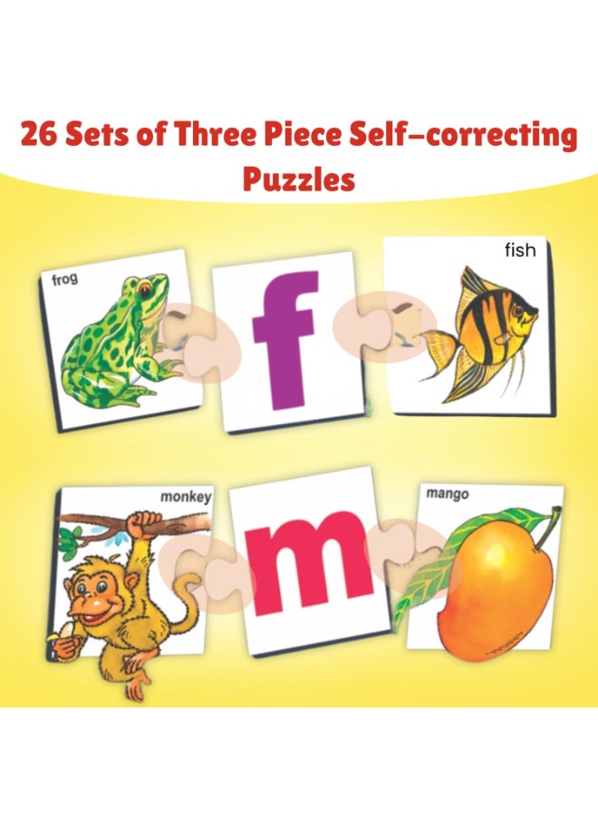 Creative's Smart Alphabet Match Ups Educational Puzzle for Kids Ages 3+ - Image 3