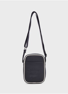 LACOSTE Logo Zip Over Crossbody  - Image 1