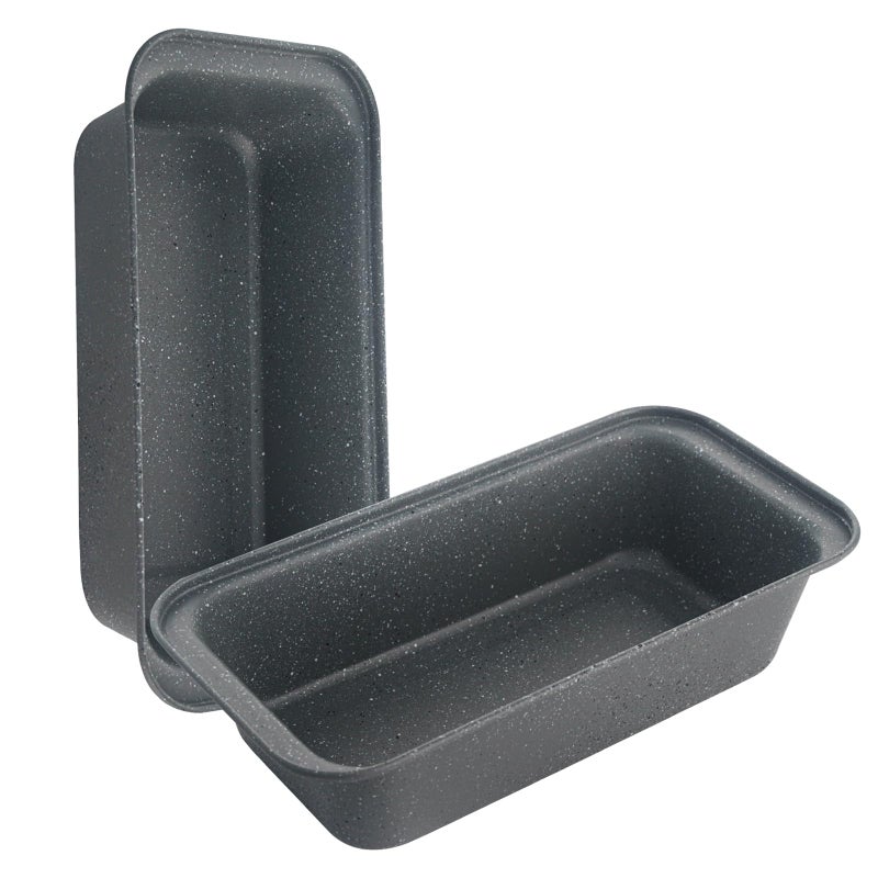 Spmarkt 2-Pack Bread Pan, 10inch Non-Stick Bread Loaf Pan, Bread Pans for Homemade Bread, Loaf Pans for Baking Bread 9x5 - Image 1