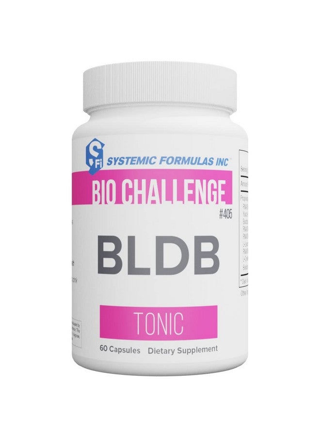 Systemic Formulas Systemic Formulas BLDB Tonic 60 Capsules Bio Challenge #405. Blood Health. Contains Liver, Kidney, Spleen and Hemoglobin Tissue.  - Image 1